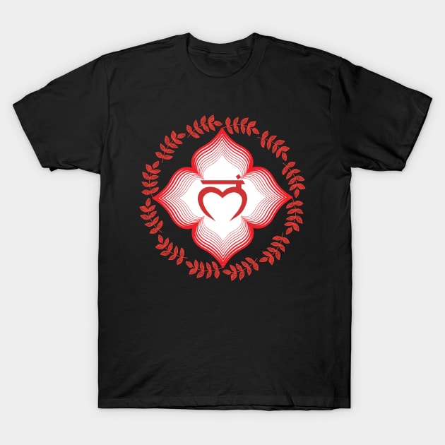 First Chakra Muladhara T-Shirt by emma17